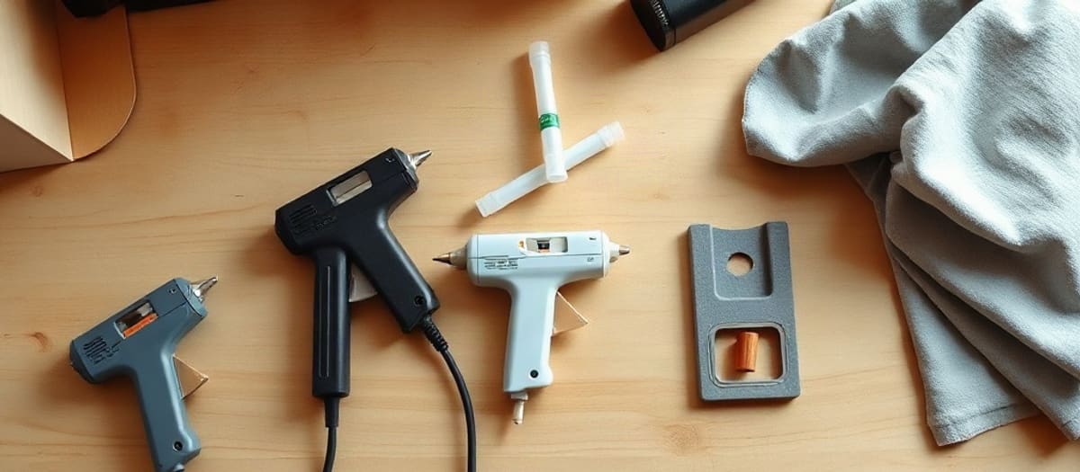 Quel pistolet à colle choisir : puissance, température et diamètre des bâtons